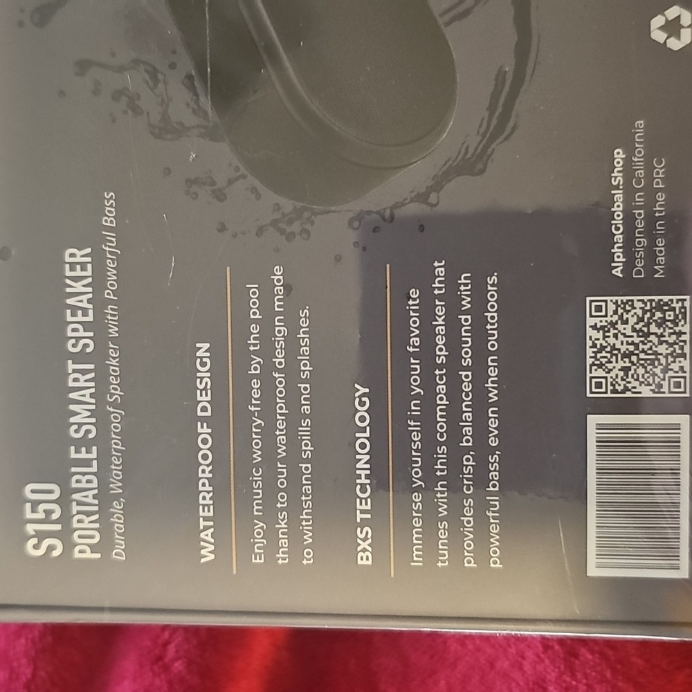 S150 Black Portable Smart Speaker - Picture 5 of 6